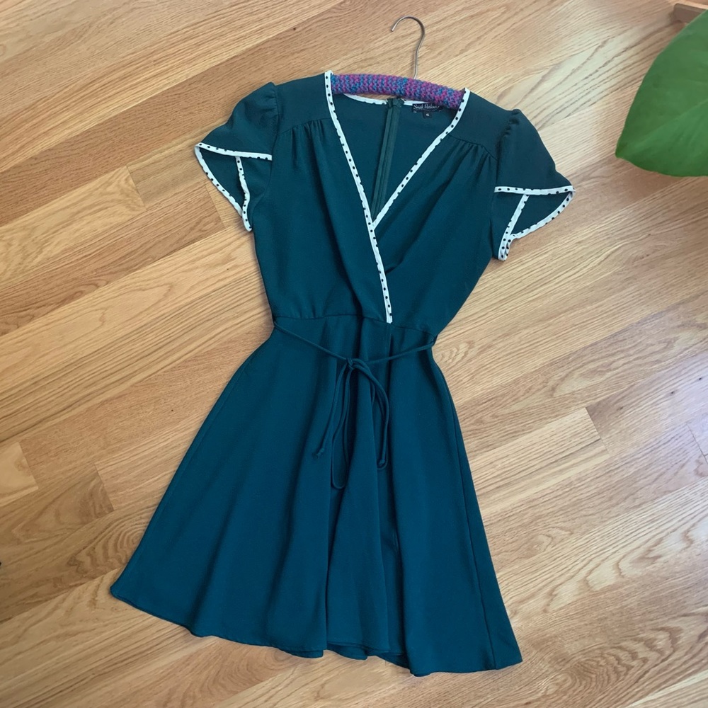 Smak Parlour retro flare wrap dress, size small